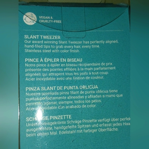 *SEALED* Tweezerman Slant Tweezers Full Size + Mini - Picture 10 of 11